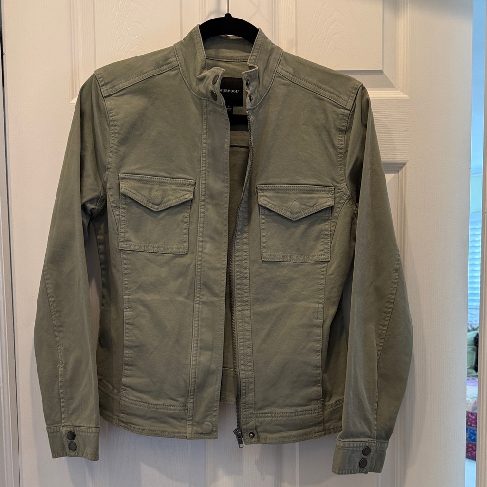Liverpool Olive Jean Jacket